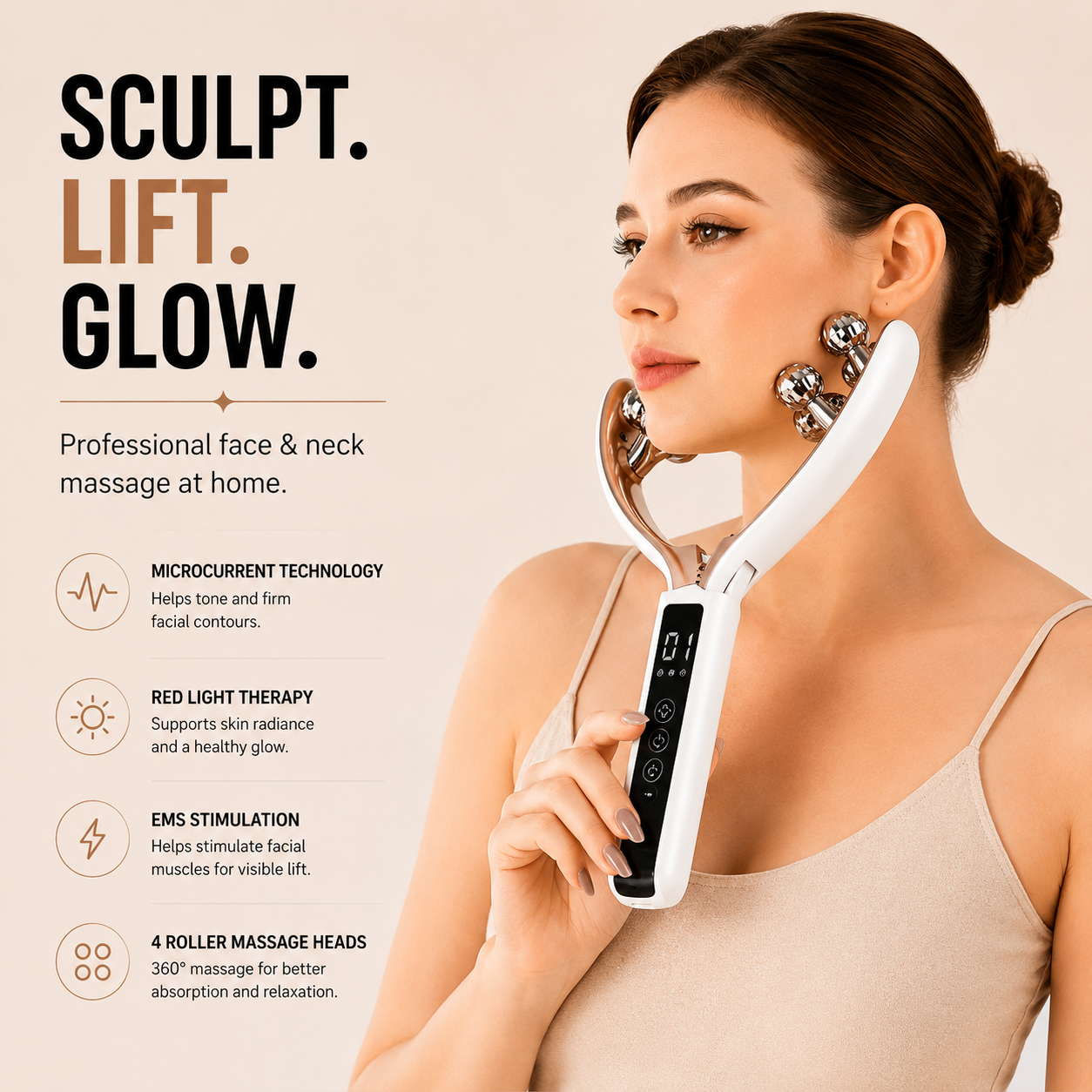 SculptLift V-Face Massager