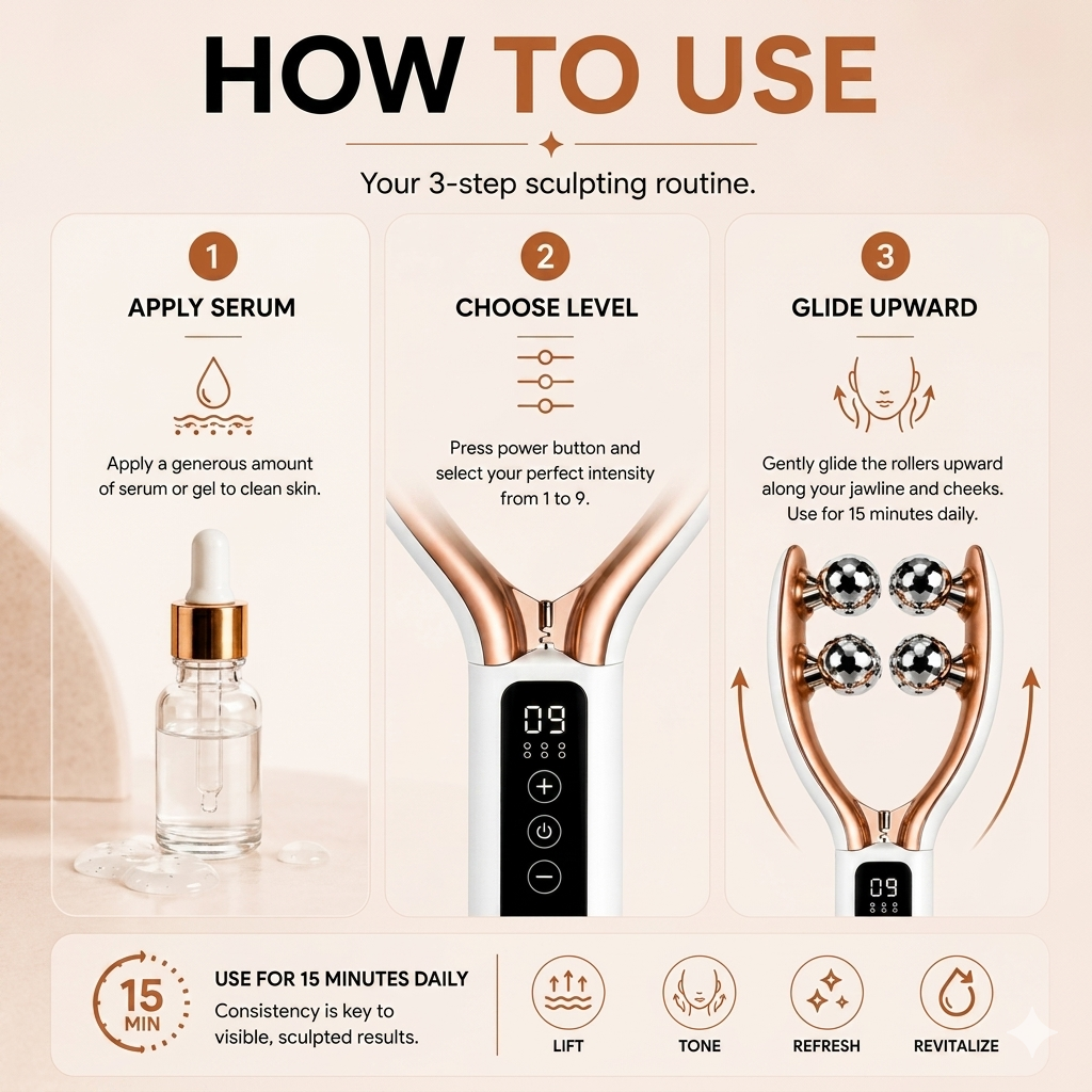 SculptLift V-Face Massager