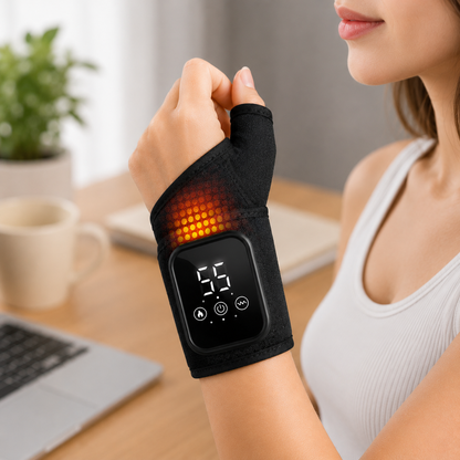 Heated Vibration Wrist Massager